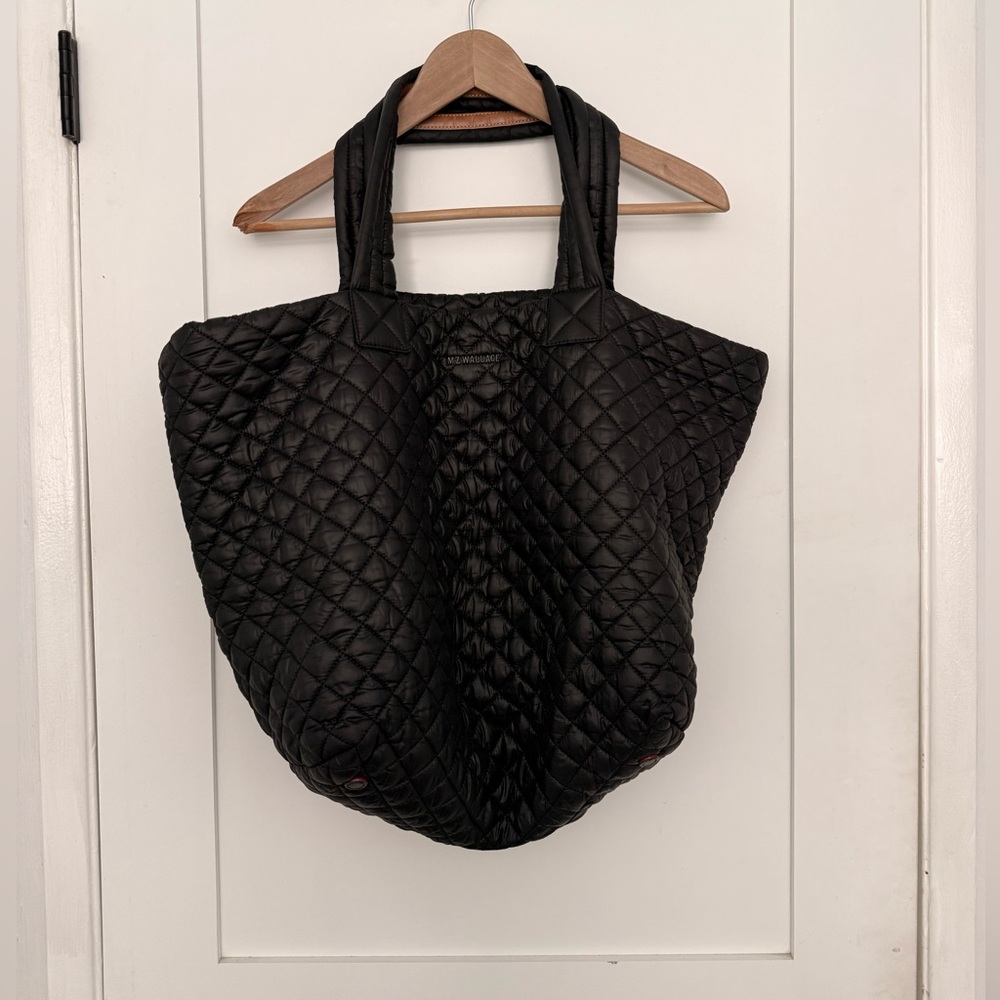 MZ Wallace Black Large Metro Tote